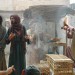 Living_in_the_Time_of_Jesus REENACTMENTS: Jerusalem, Israel: Disciples of Jesus in the market