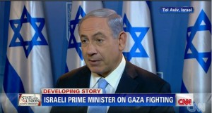 Netanyahu on cnn